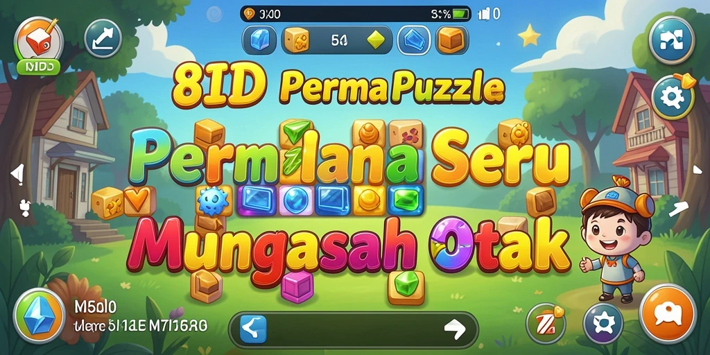 Gameplay seru dan menantang dari 8ID yang memacu kreativitas.