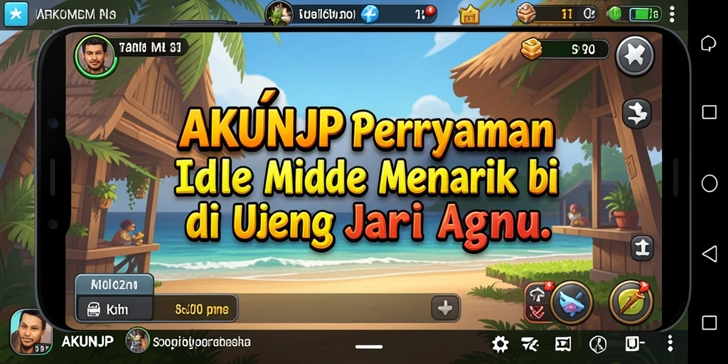 Tampilan gameplay AKUNJP yang menarik dan interaktif.
