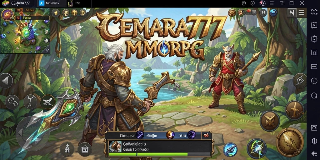 Tangkapan layar menunjukkan gameplay seru di dalam CEMARA777.