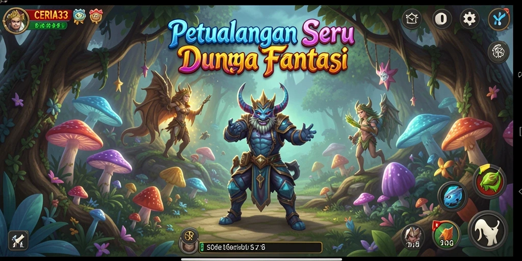 Screenshot CERIA33 menampilkan suasana petualangan yang menawan.