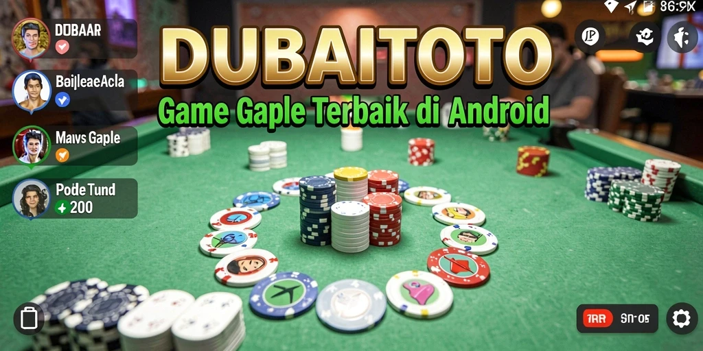 Tampilan gameplay seru DUBAITOTO dengan pemain yang berinteraksi.
