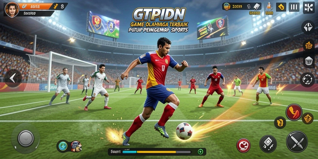 Tampilan gameplay GTPIDN yang menyenangkan dan kompetitif.