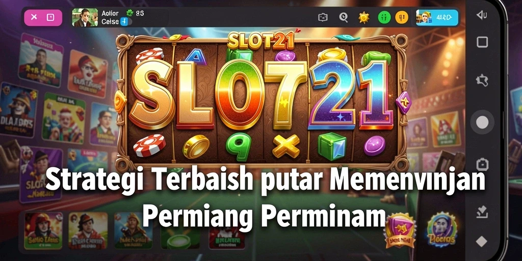 Screenshot gameplay SLOT21 menampilkan pertarungan strategis yang intens.