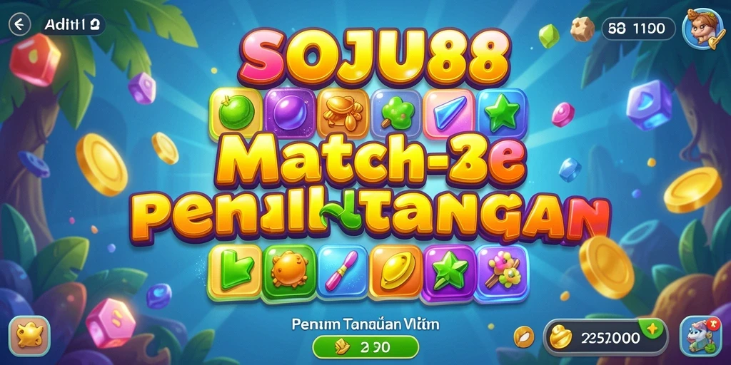 Gameplay seru dari SOJU88 dalam mencocokkan elemen.