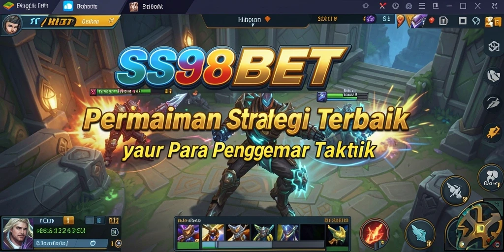 Screenshot permainan SS88BET menunjukkan strategi dan taktik yang mendalam.
