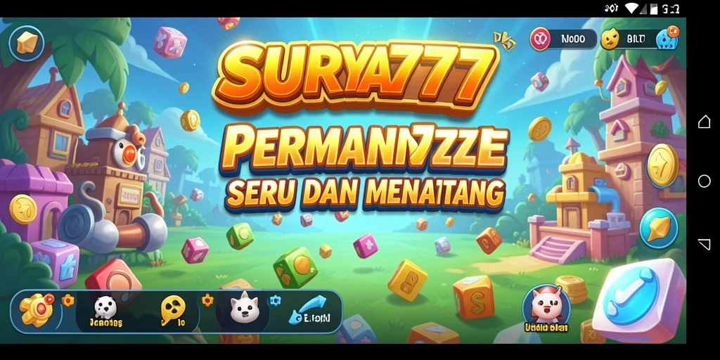 Screenshot SURYA777 menunjukkan gameplay Puzzle yang mengasyikkan.